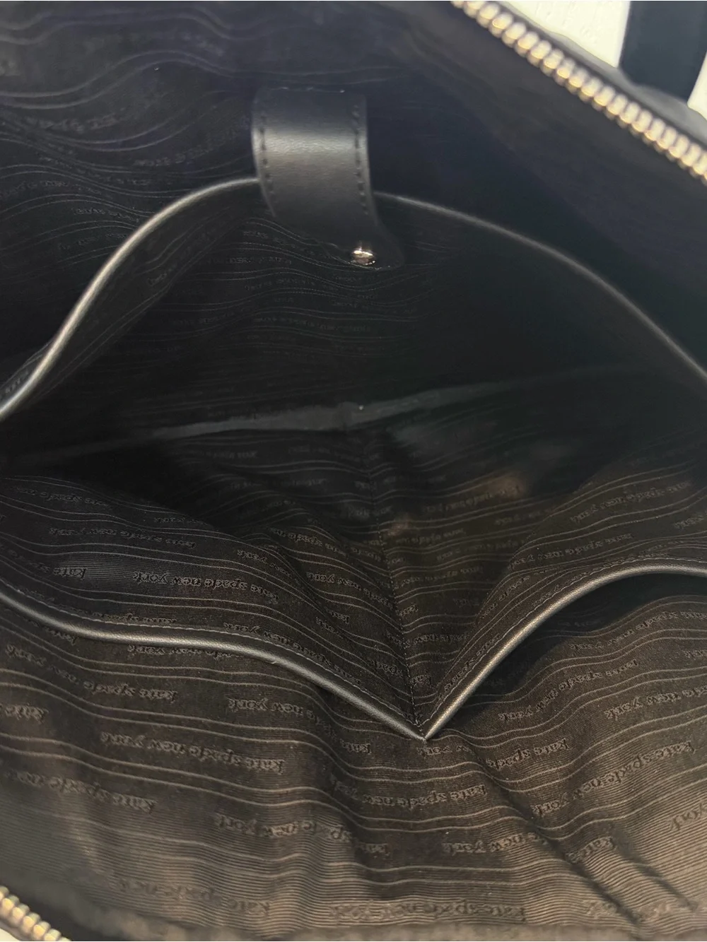 kate spade Black Laptop Messenger Bag